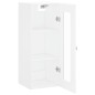 vidaXL Armario de pared blanco 34,5x34x90 cm vidaXL Armario de pared blanco 34,5x34x90 cm