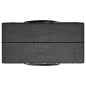 vidaXL Bolsas para guardar árbol de Navidad 2 uds polietileno negro