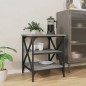 vidaXL Mesa auxiliar madera contrachapada gris Sonoma 40x42x50 cm vidaXL Mesa auxiliar madera contrachapada gris Sonoma 40x42x50 cm