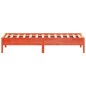 vidaXL Estructura de cama madera maciza de pino marrón cera 90x190 cm vidaXL Estructura de cama madera maciza de pino marrón cera 90x190 cm