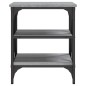 vidaXL Mesa auxiliar madera contrachapada gris Sonoma 40x42x50 cm vidaXL Mesa auxiliar madera contrachapada gris Sonoma 40x42x50 cm