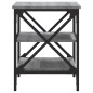 vidaXL Mesa auxiliar madera contrachapada gris Sonoma 40x42x50 cm vidaXL Mesa auxiliar madera contrachapada gris Sonoma 40x42x50 cm