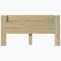 vidaXL Cabecero de cama con LED roble Sonoma 200x16,5x103,5 cm vidaXL Cabecero de cama con LED roble Sonoma 200x16,5x103,5 cm