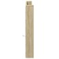 vidaXL Cabecero de cama con LED roble Sonoma 200x16,5x103,5 cm vidaXL Cabecero de cama con LED roble Sonoma 200x16,5x103,5 cm