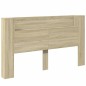 vidaXL Cabecero de cama con LED roble Sonoma 180x16,5x103,5 cm vidaXL Cabecero de cama con LED roble Sonoma 180x16,5x103,5 cm
