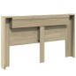 vidaXL Cabecero de cama con LED roble Sonoma 180x16,5x103,5 cm vidaXL Cabecero de cama con LED roble Sonoma 180x16,5x103,5 cm