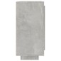 vidaXL Aparador de madera contrachapada gris hormigón 92x35x75 cm vidaXL Aparador de madera contrachapada gris hormigón 92x35x75 cm