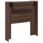 vidaXL Cabecero de cama con luz LED marrón roble 100x16,5x103,5 cm vidaXL Cabecero de cama con luz LED marrón roble 100x16,5x103,5 cm