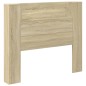 vidaXL Cabecero de cama con luz LED roble Sonoma 120x16,5x103,5 cm vidaXL Cabecero de cama con luz LED roble Sonoma 120x16,5x103,5 cm