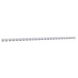 vidaXL Riel de cortina acero inoxidable plateado 1 m vidaXL Riel de cortina acero inoxidable plateado 1 m