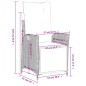 vidaXL Set de muebles jardín 5 pzas con cojines ratán sintético negro vidaXL Set de muebles jardín 5 pzas con cojines ratán sintético negro