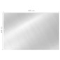 vidaXL Cubierta solar de piscina flotante PE rectangular plata 6x4m vidaXL Cubierta solar de piscina flotante PE rectangular plata 6x4m