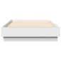 vidaXL Estructura de cama madera de ingeniería blanca 75x190 cm vidaXL Estructura de cama madera de ingeniería blanca 75x190 cm