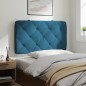 vidaXL Cabecero de cama acolchado terciopelo azul 80 cm vidaXL Cabecero de cama acolchado terciopelo azul 80 cm