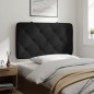 vidaXL Cabecero de cama acolchado terciopelo negro 80 cm vidaXL Cabecero de cama acolchado terciopelo negro 80 cm