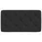 vidaXL Cabecero de cama acolchado terciopelo negro 80 cm vidaXL Cabecero de cama acolchado terciopelo negro 80 cm