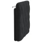 vidaXL Cabecero de cama acolchado terciopelo negro 80 cm vidaXL Cabecero de cama acolchado terciopelo negro 80 cm