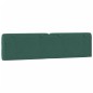 vidaXL Cabecero de cama acolchado terciopelo verde oscuro 200 cm vidaXL Cabecero de cama acolchado terciopelo verde oscuro 200 cm