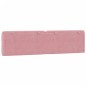 vidaXL Cabecero de cama acolchado terciopelo rosa 200 cm vidaXL Cabecero de cama acolchado terciopelo rosa 200 cm