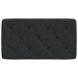 vidaXL Cabecero de cama acolchado terciopelo negro 90 cm vidaXL Cabecero de cama acolchado terciopelo negro 90 cm