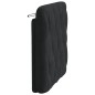 vidaXL Cabecero de cama acolchado terciopelo negro 90 cm vidaXL Cabecero de cama acolchado terciopelo negro 90 cm