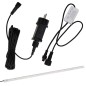 vidaXL Fuente cascada de piscina con LED acero inoxidable 110 cm vidaXL Fuente cascada de piscina con LED acero inoxidable 110 cm