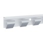 vidaXL Riel de cortina acero inoxidable plateado 1 m vidaXL Riel de cortina acero inoxidable plateado 1 m