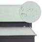 vidaXL Gallinero de madera gris 157x97x110 cm vidaXL Gallinero de madera gris 157x97x110 cm