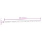 vidaXL Riel de cortina acero inoxidable plateado 1 m vidaXL Riel de cortina acero inoxidable plateado 1 m