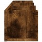 vidaXL Mueble de pared madera ingeniería roble ahumado 75x18x16,5 cm vidaXL Mueble de pared madera ingeniería roble ahumado 75x18x16,5 cm