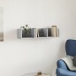 vidaXL Mueble de pared madera ingeniería gris hormigón 75x18x16,5 cm vidaXL Mueble de pared madera ingeniería gris hormigón 75x18x16,5 cm