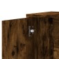 vidaXL Aparador de madera de ingeniería roble ahumado 60x31x70 cm vidaXL Aparador de madera de ingeniería roble ahumado 60x31x70 cm