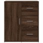 vidaXL Aparador de madera de ingeniería marrón roble 60x31x70 cm vidaXL Aparador de madera de ingeniería marrón roble 60x31x70 cm