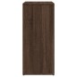 vidaXL Aparador de madera de ingeniería marrón roble 60x31x70 cm vidaXL Aparador de madera de ingeniería marrón roble 60x31x70 cm