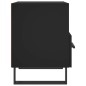 vidaXL Mesitas de noche 2 uds madera ingeniería negro 40x35x47,5 cm vidaXL Mesitas de noche 2 uds madera ingeniería negro 40x35x47,5 cm