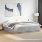 vidaXL Estructura de cama madera de ingeniería gris hormigón 200x200cm vidaXL Estructura de cama madera de ingeniería gris hormigón 200x200cm