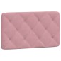 vidaXL Estructura de cama con cabecero de terciopelo rosa 80x200 cm vidaXL Estructura de cama con cabecero de terciopelo rosa 80x200 cm