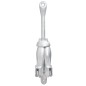 vidaXL Ancla plegable con cuerda hierro maleable plateado 6 kg vidaXL Ancla plegable con cuerda hierro maleable plateado 6 kg