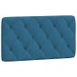 vidaXL Cama con colchón terciopelo azul 100x200 cm vidaXL Cama con colchón terciopelo azul 100x200 cm