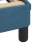 vidaXL Cama con colchón azul terciopelo 120x200 cm vidaXL Cama con colchón azul terciopelo 120x200 cm