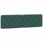 vidaXL Cama con colchón terciopelo verde oscuro 180x200 cm vidaXL Cama con colchón terciopelo verde oscuro 180x200 cm