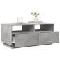 vidaXL Mesa de centro con luces LED gris hormigón 90x49x40 cm vidaXL Mesa de centro con luces LED gris hormigón 90x49x40 cm