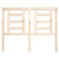 vidaXL Cabecero de cama madera maciza de pino 126x4x100 cm vidaXL Cabecero de cama madera maciza de pino 126x4x100 cm