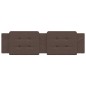 vidaXL Cabecero de cama acolchado cuero sintético marrón 180 cm vidaXL Cabecero de cama acolchado cuero sintético marrón 180 cm