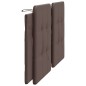 vidaXL Cabecero de cama acolchado cuero sintético marrón 180 cm vidaXL Cabecero de cama acolchado cuero sintético marrón 180 cm
