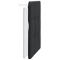 vidaXL Cabecero de cama acolchado cuero sintético negro blanco 100 cm vidaXL Cabecero de cama acolchado cuero sintético negro blanco 100 cm