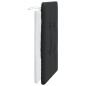 vidaXL Cabecero de cama acolchado cuero sintético negro y blanco 90 cm vidaXL Cabecero de cama acolchado cuero sintético negro y blanco 90 cm