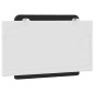 vidaXL Cabecero de cama acolchado cuero sintético negro y blanco 90 cm vidaXL Cabecero de cama acolchado cuero sintético negro y blanco 90 cm