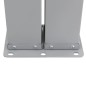 vidaXL Toldo Lateral Retráctil 160x600 cm Gris vidaXL Toldo Lateral Retráctil 160x600 cm Gris