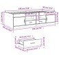 vidaXL Tumbona con cajones madera ingeniería roble Sonoma 90x190 cm vidaXL Tumbona con cajones madera ingeniería roble Sonoma 90x190 cm